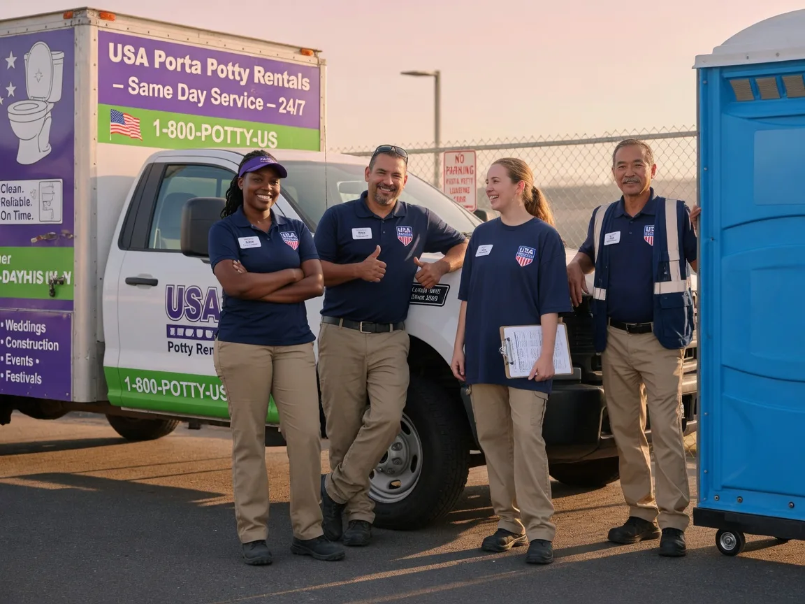 Porta Potty Rental company in Saratoga Springs, UT